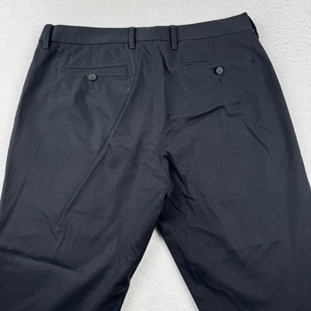 Bonobos Weekday Warrior Dress Pants Mens 33x32 Black Slim Fit Thursday Stretch